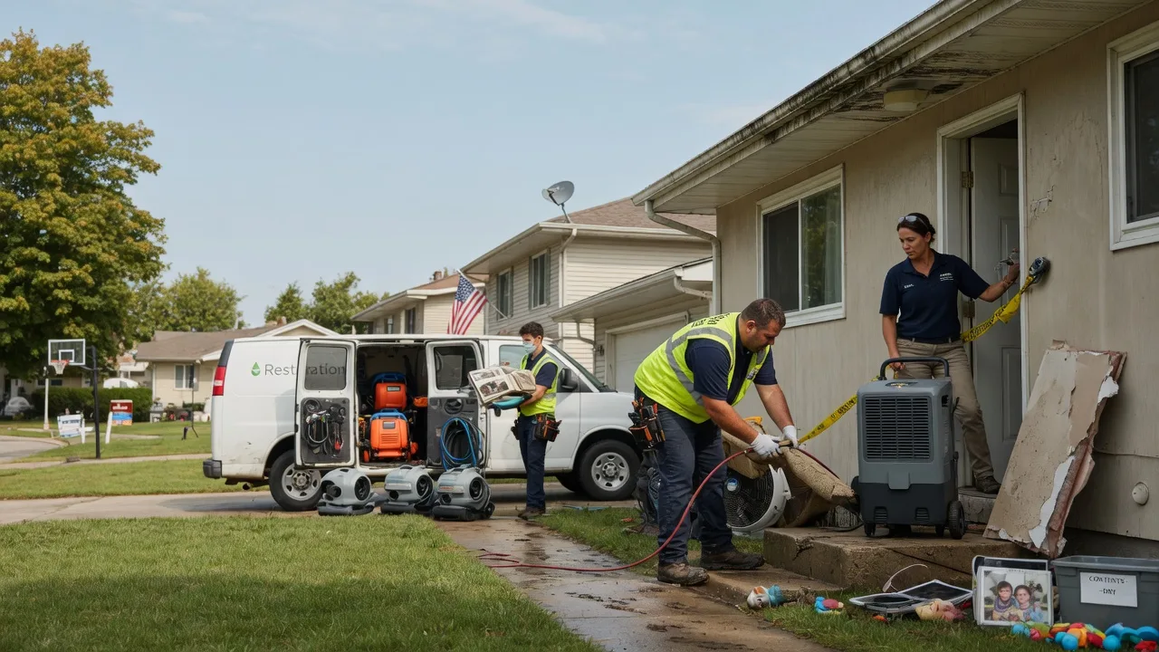 Water Damage Restoration in Brillion, WI near me